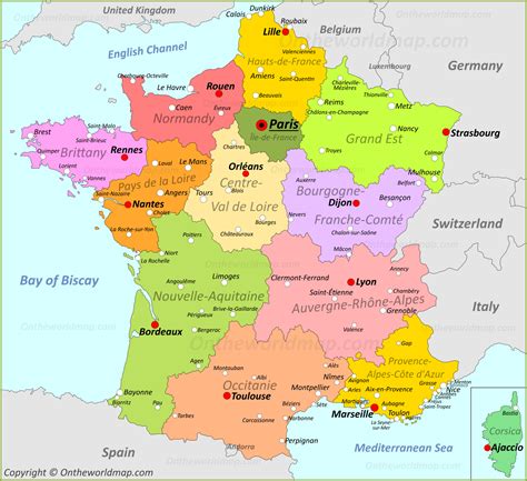 Map Of France Area Codes Best Map Of Middle Earth