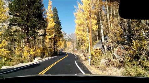 Fall Colors Scenic Drive At Bishop Creek Canyon In The Eastern Sierra
