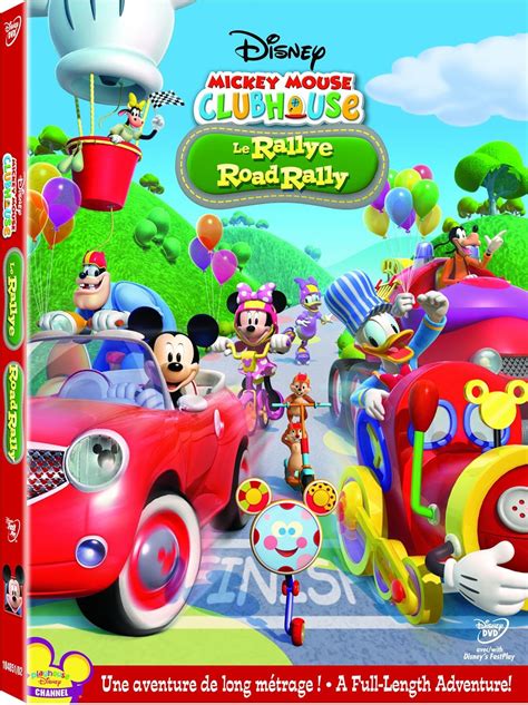 Mickey Mouse Clubhouse Road Rally Dvd Bilingue Bilingual Ebay