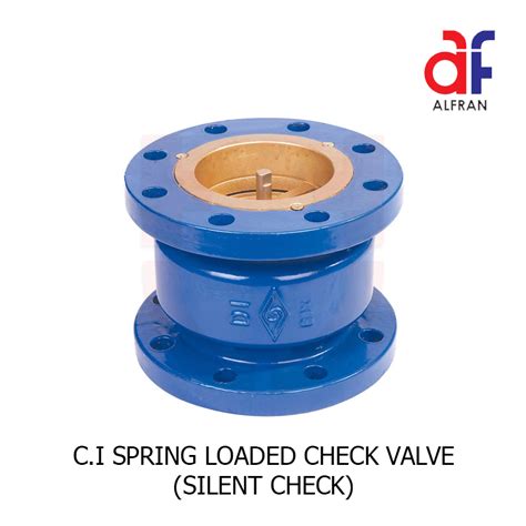 Alfran Ci Spring Loaded Check Valve Df Silent Check Syarikat