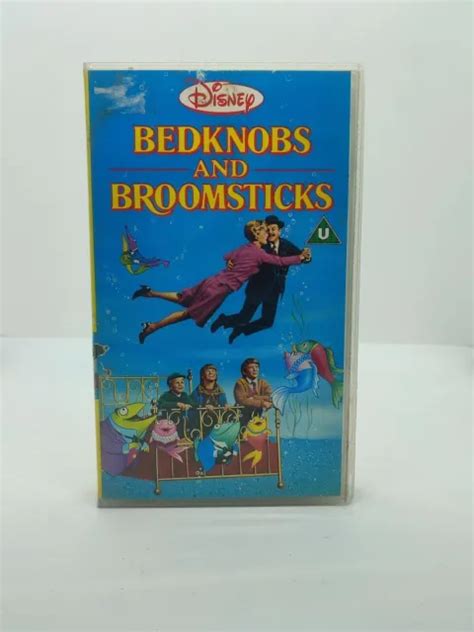 Walt Disney Bedknobs Broomsticks On Vhs Video Cassette Tape