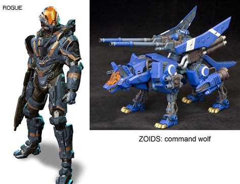 First Thought When I Saw The Halo4 Rogue Armour Zoids