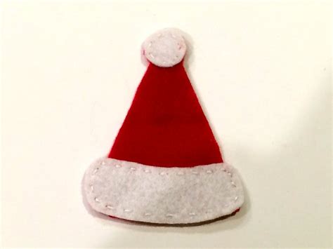 Felt Santa Hat Ornament My Frugal Christmas