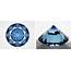Irradiated Blue Diamond With Interesting DiamondView Image  Gems
