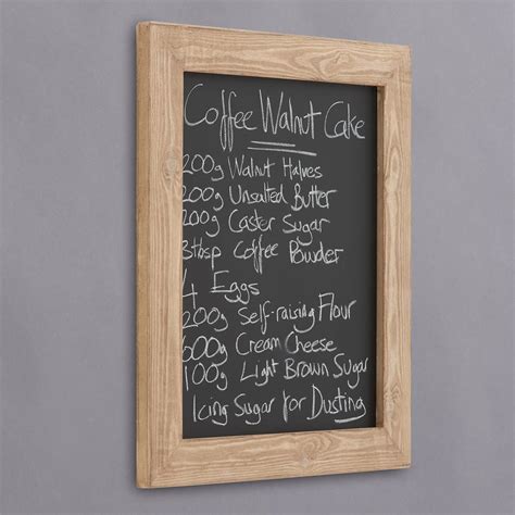 Distressed Wood Framed Chalkboard Blackboard By Horsfall And Wright