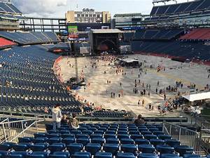 Gillette Stadium Section 201 Concert Seating Rateyourseats Com