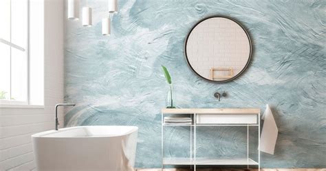 Waterproof Wallpaper For Your Bathroom Can You And How To Tile Space