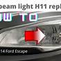 2013 Ford Focus Low Beam Bulb Replacement