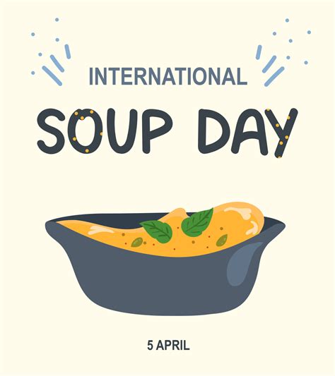 Hand drawn vector illustration of soup with vegetables in doodle