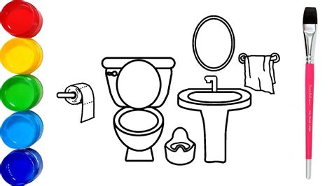 Coloring manga page first post toilet bound hanako kun daily hanako kun posting posts facebook jibaku shounen hanako kun yashiro minamoto spiral notebook yachi yuyure toilet bound hanako kun super fanon wiki toilet bound hanako kun manga explore tumblr posts and. How to Draw a Toilet | Toilet Room Coloring Pages | Toilet ...