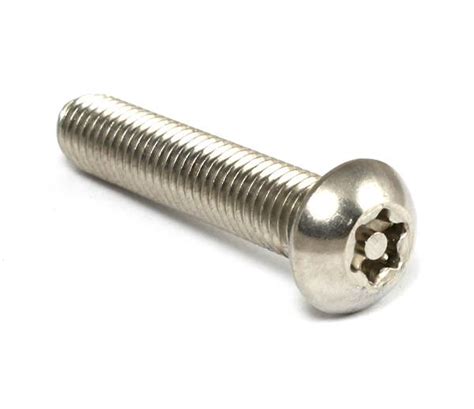Torx Pin Button Head Security Screws Iso 7380 A2 Stst