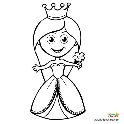 Magical fairy with wings coloring page. Little princess coloring pages download and print for free