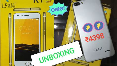 I Kall Mobile Phone Unboxing₹4398 Chief Prise Youtube
