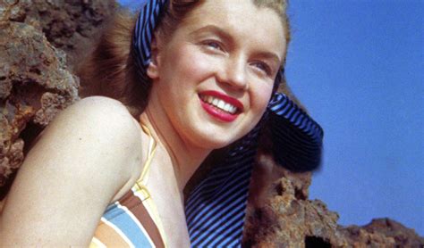 Iconic Moments Of Marilyn Monroe In Bikini And Swimsuit From Between