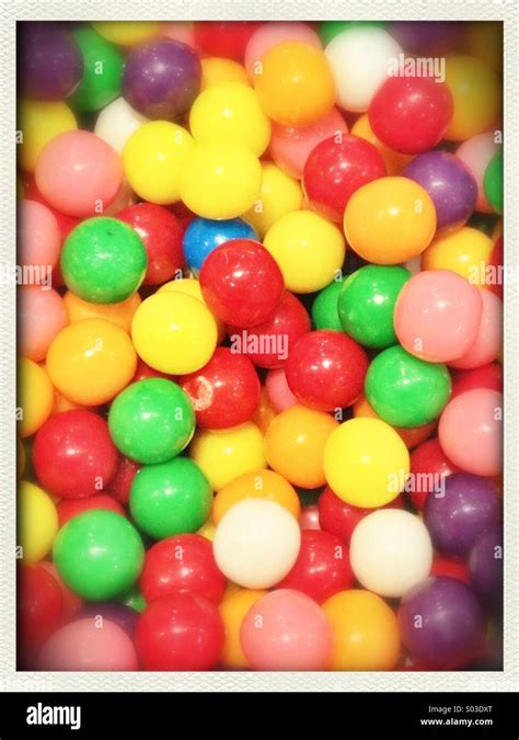 Pile Of Assorted Colorful Gumball Candies Stock Photo Alamy
