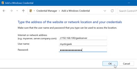 How To Use Credential Manager On Windows 11