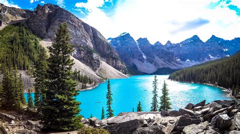 Download 3840x2160 Wallpaper Moraine Lake Banff National