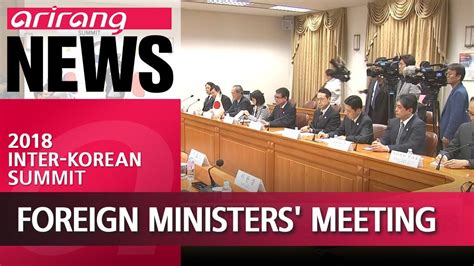 S Korea Japan Foreign Ministers Hold Talks On Bilateral Ties And N Korea S Nuclear Issue Youtube