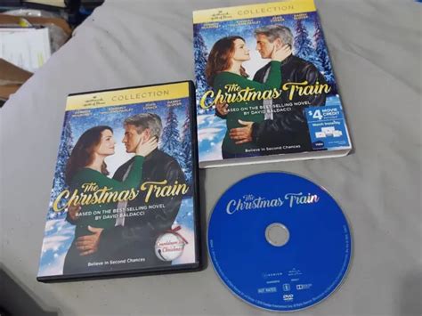 The Christmas Train Dvd 2017 Hallmark Slipcover Dermot Mulroney