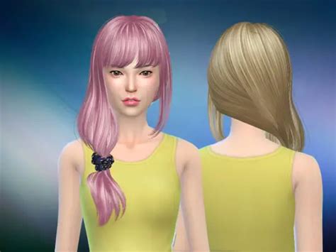 Sims 4 Hairs ~ Butterflysims Hair 114 By Skysims