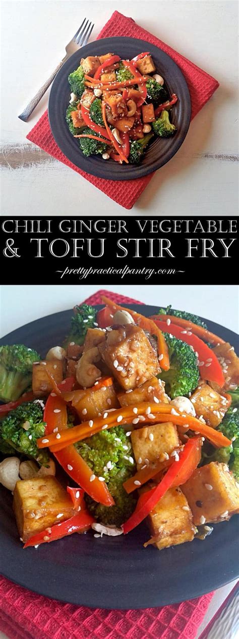 Chilli Ginger Vegetable And Tofu Stir Fry Lord Byrons Kitchen