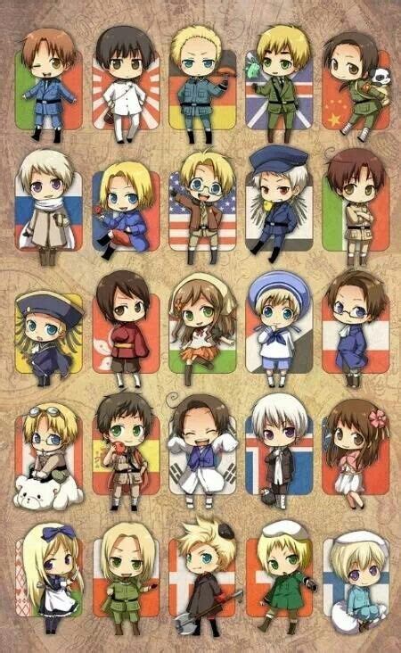 Hetalia Hetalia Hetalia Characters Anime