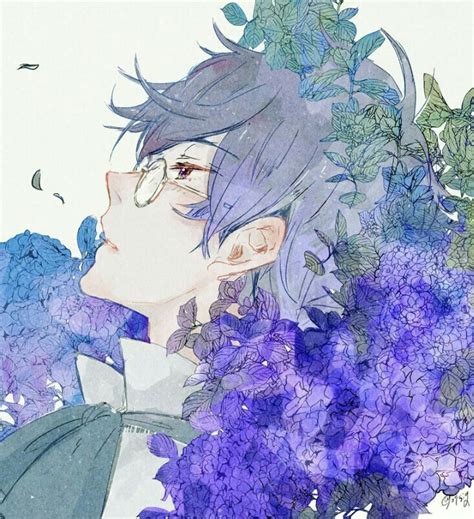 Flower Aesthetic Anime Blue Anime Pfp Anime Wallpaper Hd All In One