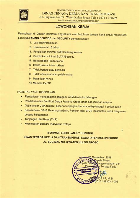 Info loker cleaning service yang selalu update. Lowongan Kerja Terbaru Cleaning Service