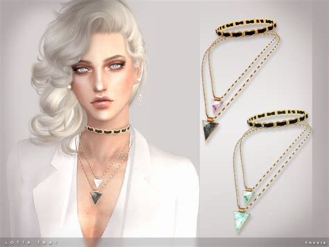 Lotta That Necklace By Toksik At Tsr Sims 4 Updates