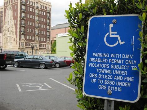 Commuter Qanda Does All Day Disabled Parking In Downtown Portland Fit