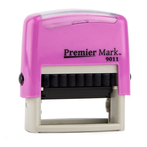 Pink Frame Self Inking Rubber Stamp Rubber Stamp Warehouse
