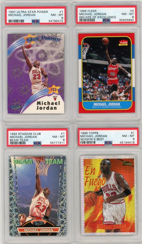 Sports Memorabilia Boxes Michael Jordan Psa Graded Card Mystery Box