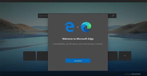 Microsoft Edge New Tab Extension