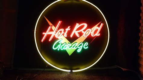 Hot Rod Garage Neon Sign Z271 Orlando 2021