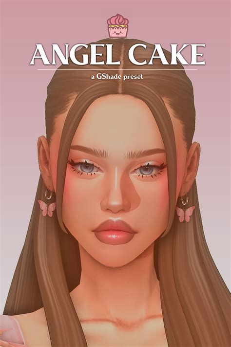 🍰angel Cake🍰 A Gshade Preset Lady Simmer In 2023 Sims Sims 4