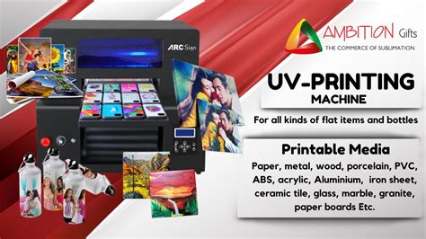 Commercial Heavy Duty Uv Printing Machine Multi Purpose Uv Printer For