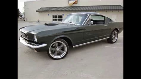 1966 Ford Mustang Gt Fastback Forest Green Alice Cooper