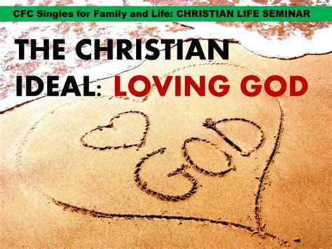 Ppt The Christian Ideal Loving God Powerpoint Presentation Free