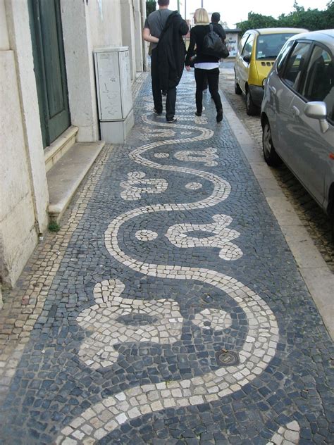 Lisbon Sidewalks The Sidewalks In Lisbon Rival Those Of Pr Flickr