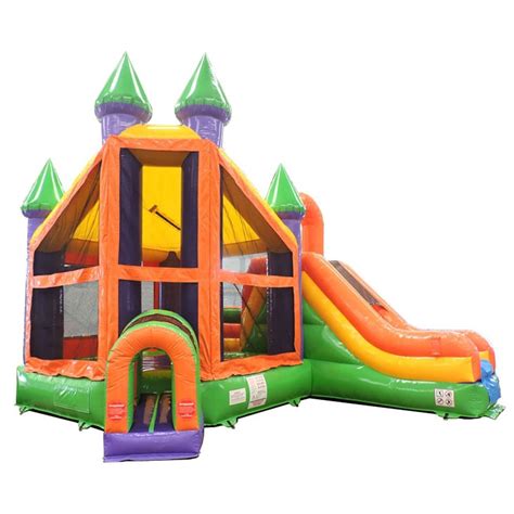 Tentandtable Commercial Inflatable Castle Bounce House With Slide