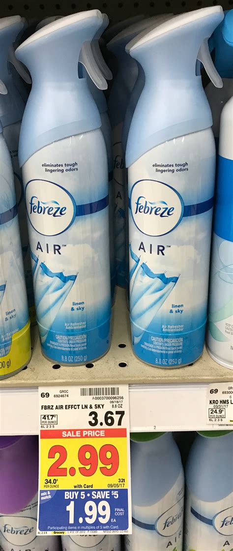 Learn how to use the kroger app and get rid of all those coupons! NEW Febreze Coupon = $1.00 Air Effects at Kroger! (Reg ...