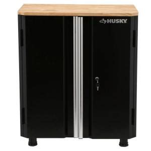 Tall to accommodate items of various sizes and add versatile storage options to your garage area. Husky 32 in. H x 28 in. W x 18 in. D 2 Door Steel Garage ...