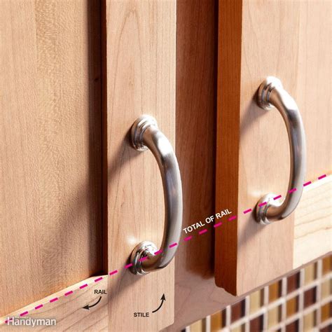 1.2 use painter's tape for cabinet fronts. How to Install Cabinet Hardware