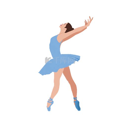 美丽的芭蕾舞演员素材图片免费下载 千库网