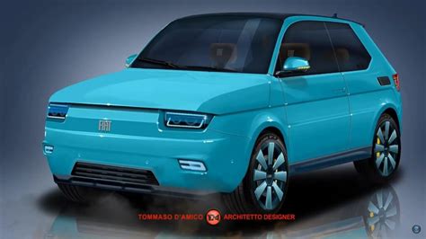 Nuova Fiat 126 Elettrica Unidea Per Il Futuro Video Render