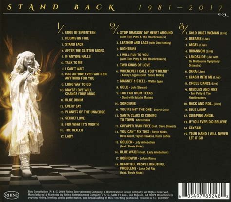 Stevie Nicks Stand Back 1981 2017 3 Cds Jpcde