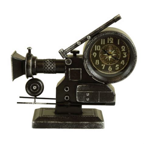 Classic Cinematograph Table Clock Boxman