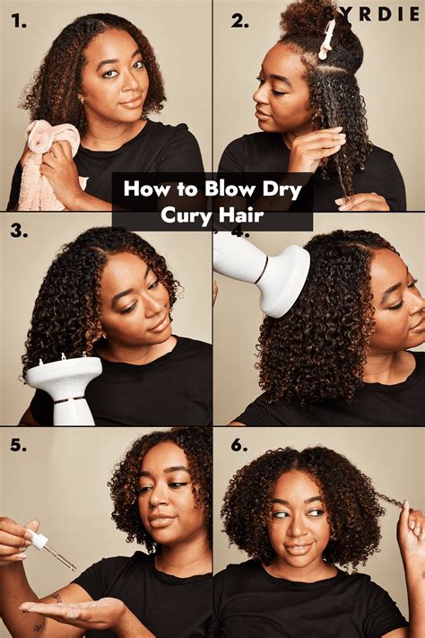 30 Blow Dry Curly Hair Dahliagraham