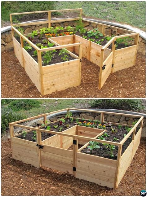 A few cool designs and some tips are shared within this article. 20+ DIY Raised Garden Bed Ideas Instructions [Free Plans ...