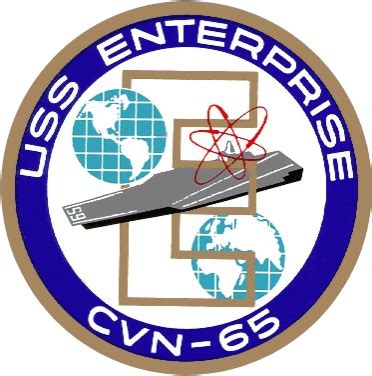 Seal of USS Enterprise | Uss enterprise cvn 65, Uss enterprise, Navy ...